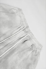 Rhinestone Curved Wide Leg Sweatpants