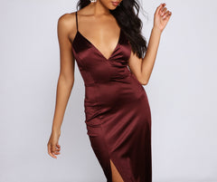 Kenzie Formal Stylish Lattice Midi Dress