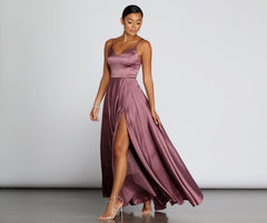 Juliet Formal Stylish High Slit Dress