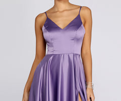 Juliet Formal Stylish High Slit Dress