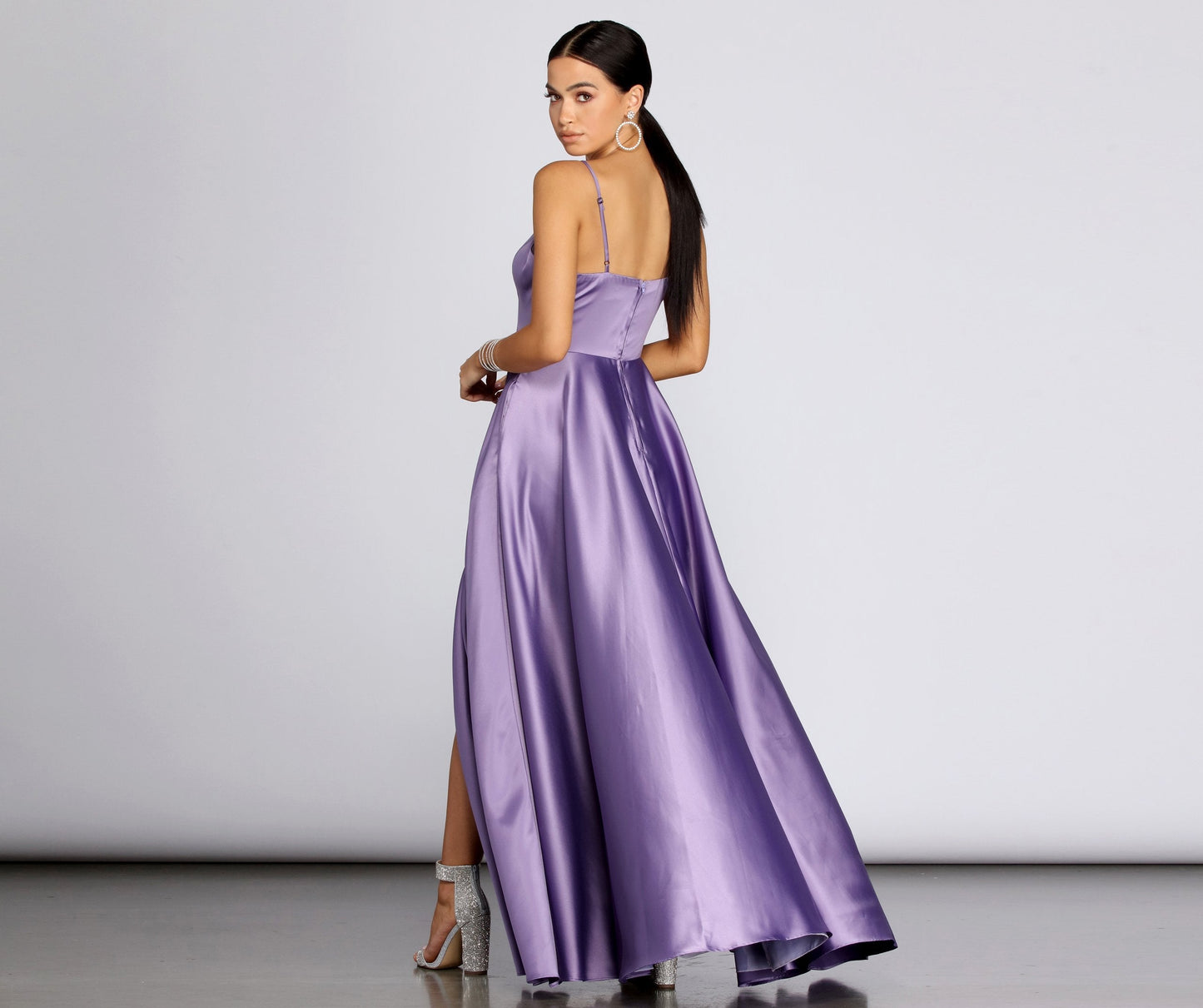 Juliet Formal Stylish High Slit Dress