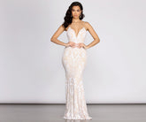 Fritzy Sequin Mermaid Dress - Lady Occasions