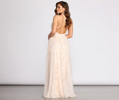 Piper Glitter Stylish A-Line Dress