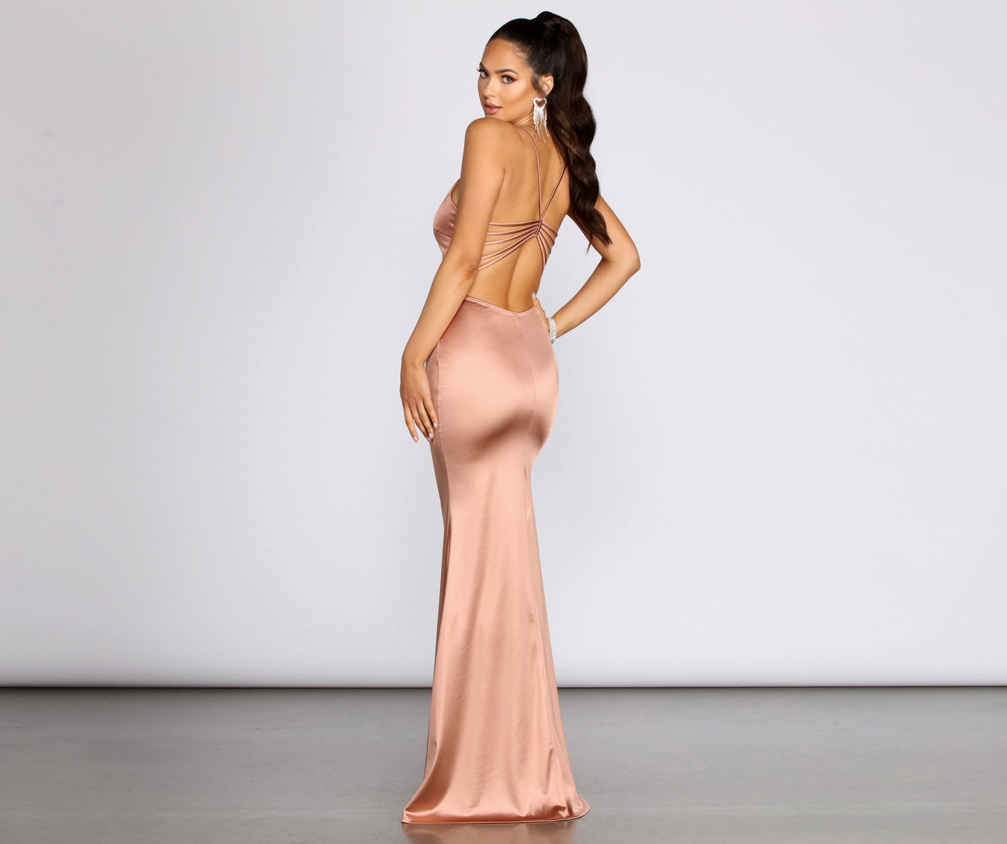 Phoebe Strappy Stylish Back Mermaid Dress