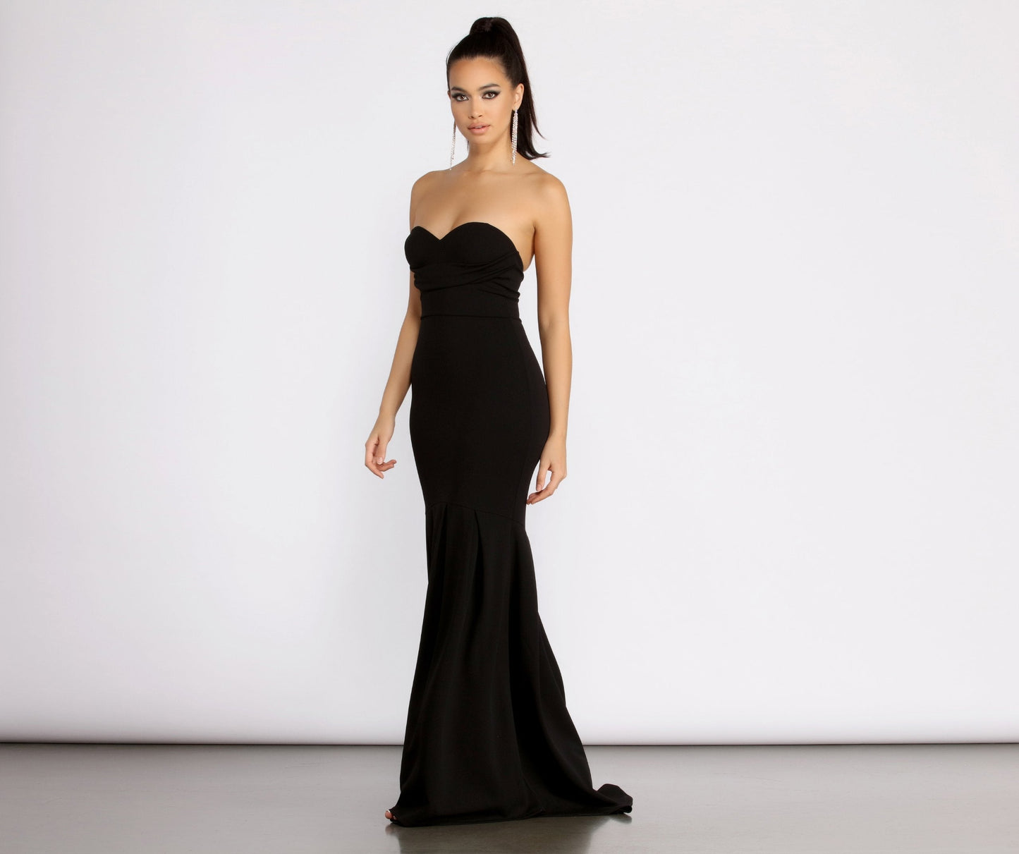 Aspyn Strapless Sweetheart Charming Mermaid Formal Dress