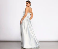 Juliet Formal Stylish High Slit Dress