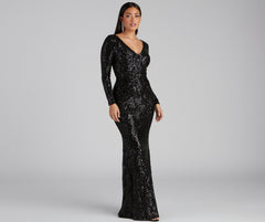 Ireland Formal Sequin Mermaid Dress - Lady Occasions