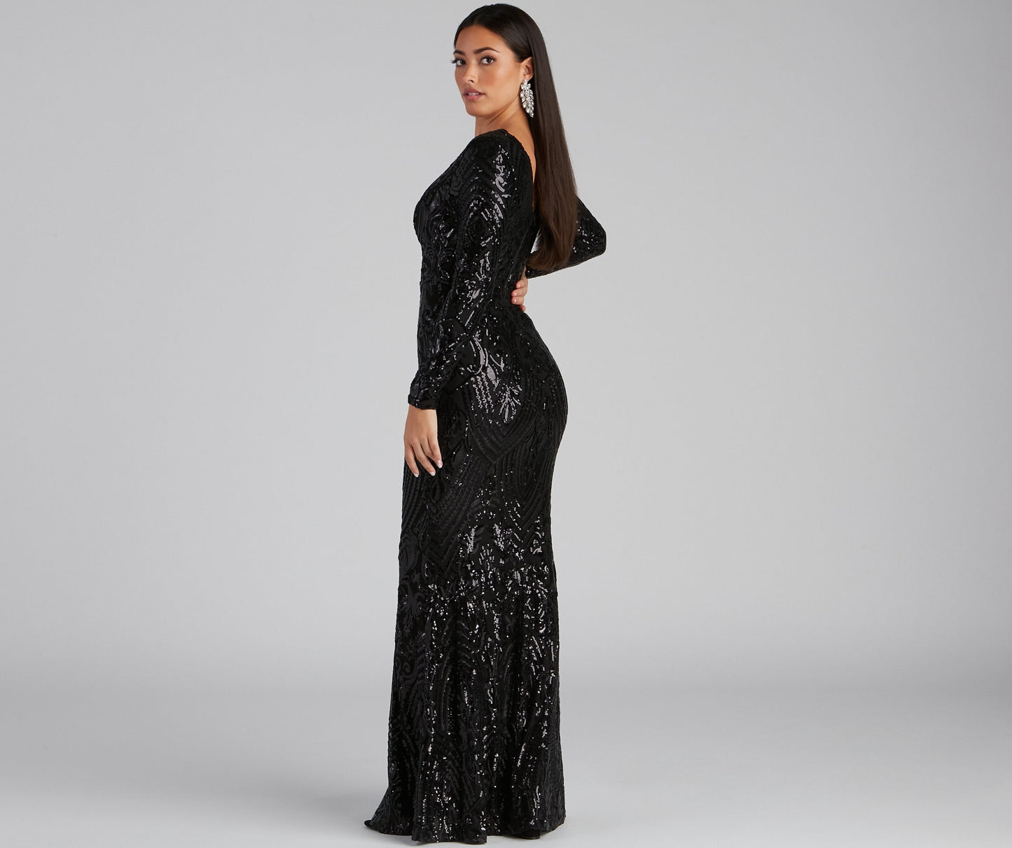 Ireland Formal Stylish Sequin Mermaid Dress