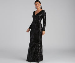 Ireland Formal Stylish Sequin Mermaid Dress