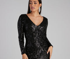 Ireland Formal Stylish Sequin Mermaid Dress