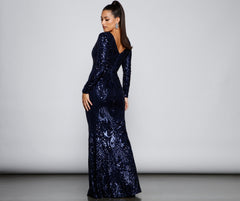 Ireland Formal Stylish Sequin Mermaid Dress