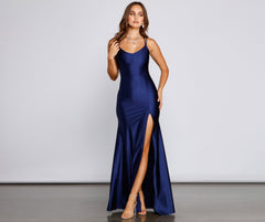 Summer Formal Lace-Up Mermaid Dress - Lady Occasions