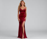 Taylor Glitter Velvet Mermaid Dress - Lady Occasions