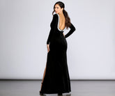Everly Formal Velvet And Pearl Dress - Lady Occasions