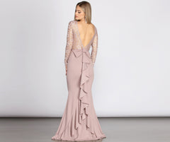 Ariella Take A Charming Bow Formal Dress