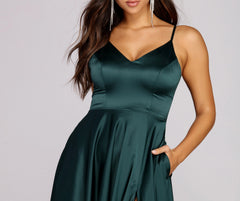 Juliet Formal Stylish High Slit Dress