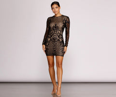 One Dance Stylish Mini Dress