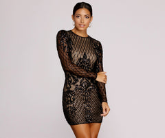 One Dance Stylish Mini Dress