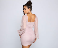 Gorgeous And Stylish Glitzy Bodycon Dress