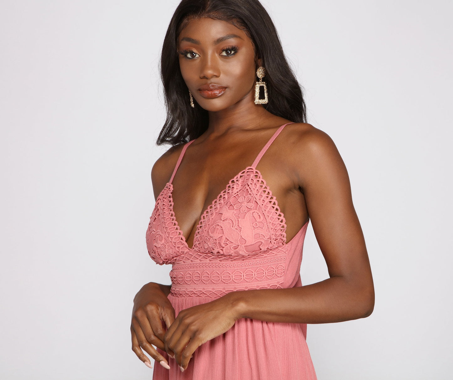 Casual Cutie Stylish Linen Skater Dress