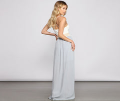 Effortlessly Stunning Crochet Charming Waist Maxi Dress