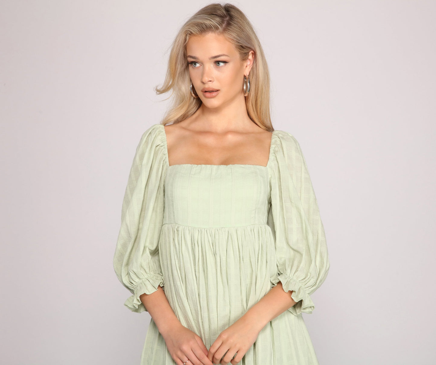 Sweet Style Stylish Babydoll Dress