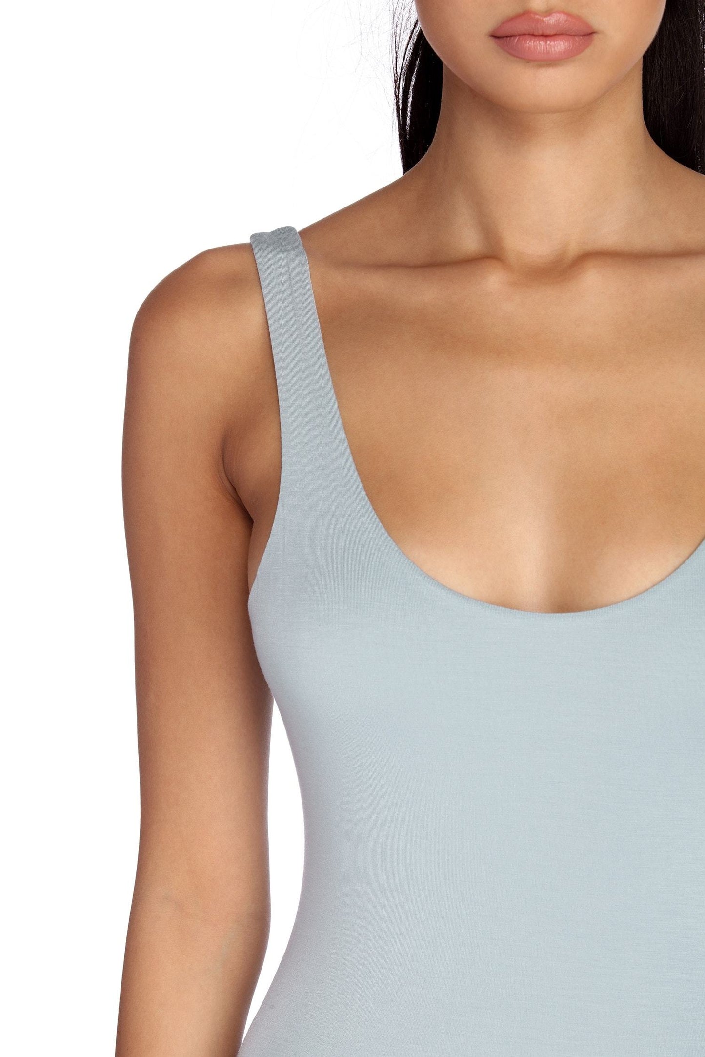 Basic Scoop Stylish Mini Dress