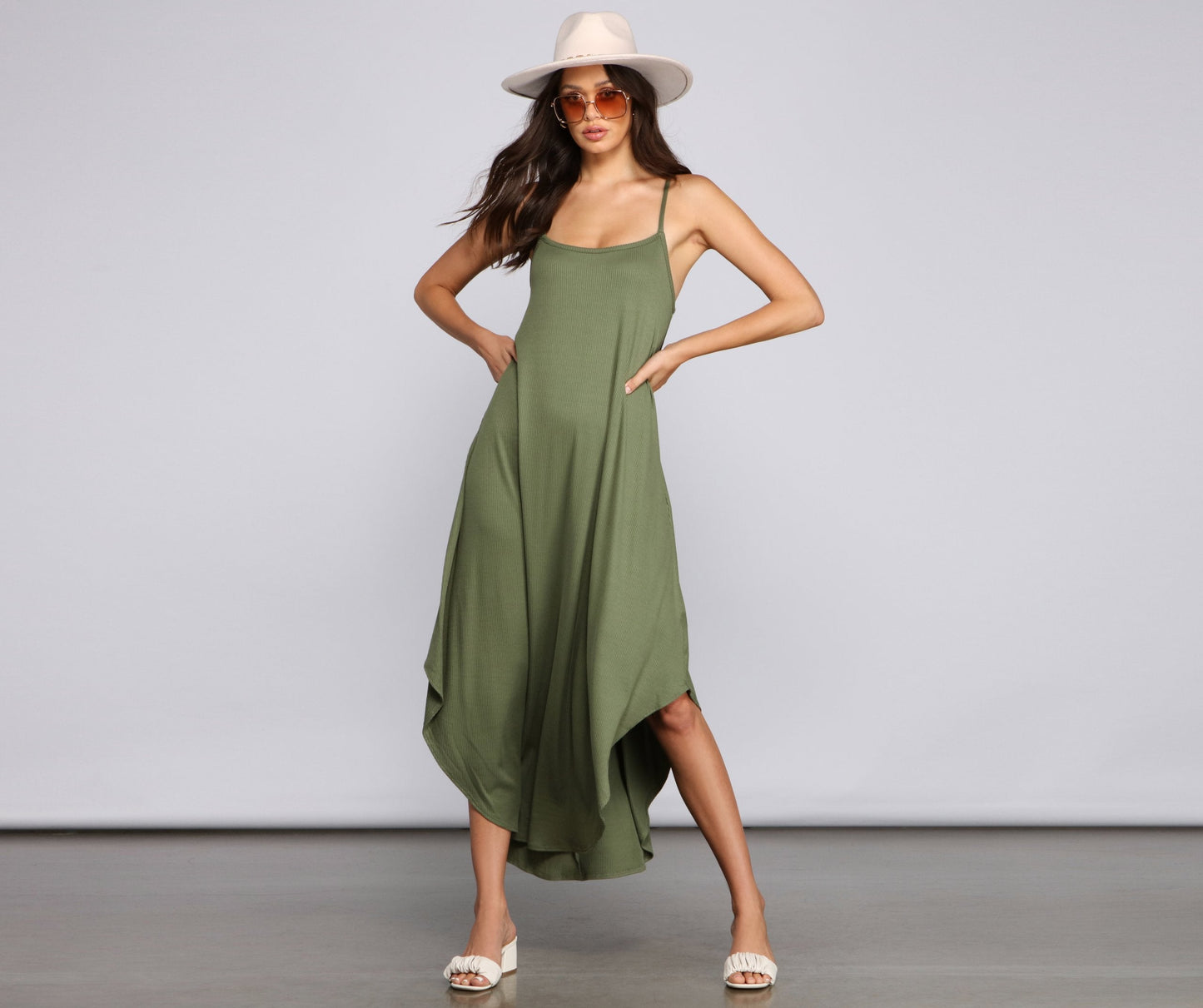 Effortless Vibes Stylish Sleeveless Maxi Dress