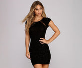 Glitter Mama Mini Dress - Lady Occasions
