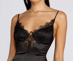 Club Cuts Stylish Satin Mini Dress