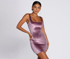 Oh So Velvet Mini Dress - Lady Occasions