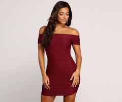 Off The Charts Mini Dress - Lady Occasions