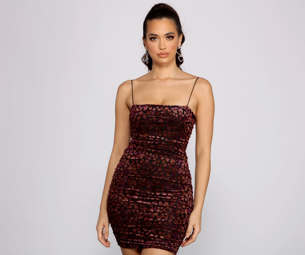 Heart Of Glam Sleeveless Mini Dress - Lady Occasions