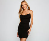 Glam It Up Glitter Mini Dress - Lady Occasions