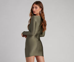 Weekend-Ready Bodycon Stylish Mini Dress