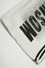 Tie Dye Typography Wide Leg Sweatpants