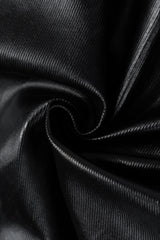 Coated Layered Pocket Flared Cargo Pants