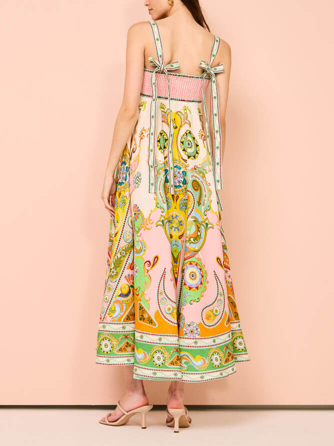Camisole Unique Holiday Charming Print Madi Dress
