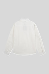 Vintage Photo Collage Oversized Long Sleeve Shirt