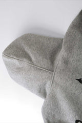 Fleece Fur Hood Gothic Zip Hoodie