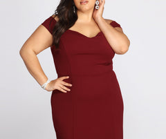 Plus Briar Formal Charming Off The Shoulder Dress
