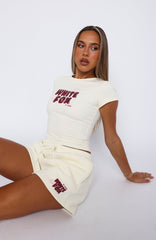 11th Street Sweet Kisses Lounge Shorts Cake Batter