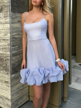 Flounce Bustier Stylish Mini Dress