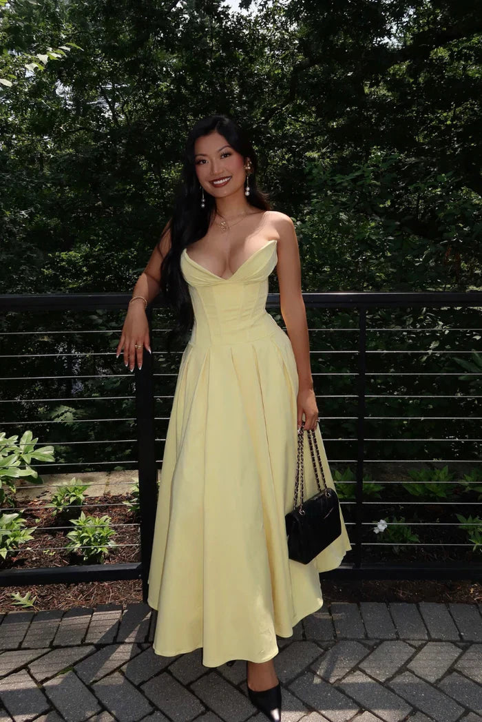 Corset Midi Dress