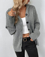 FERNANDA - SOLID HOODED JACKET WITH DRAWSTRINGS