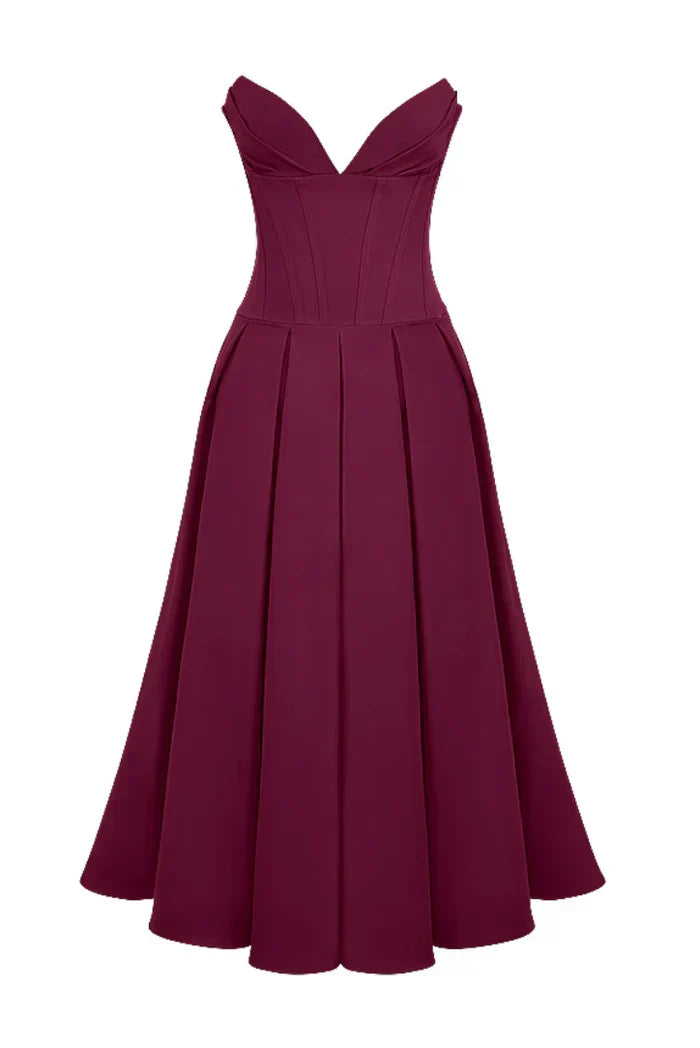 Corset Midi Dress