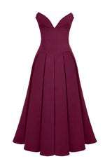 Corset Midi Dress
