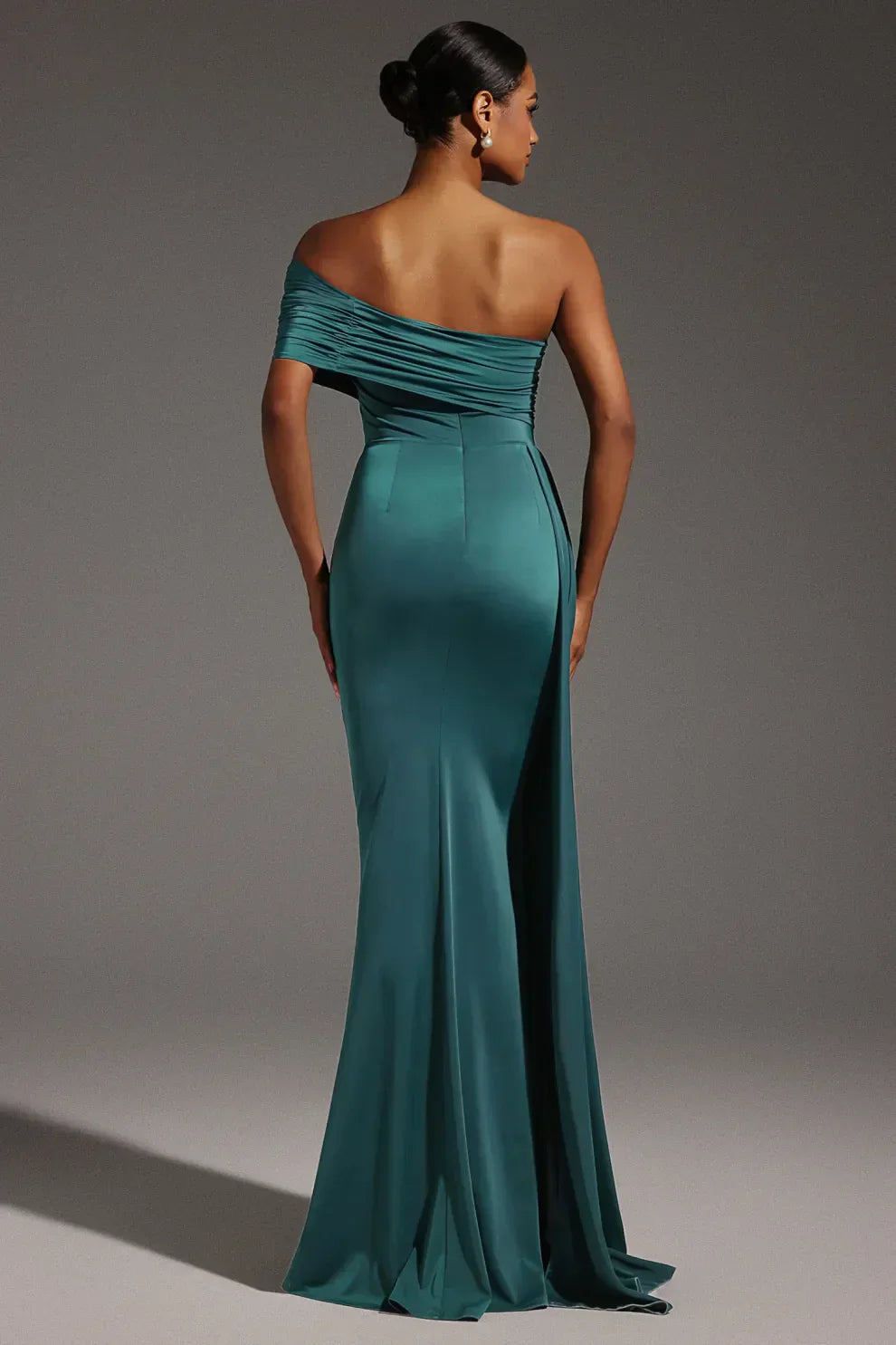 One Shoulder Maxi Dress