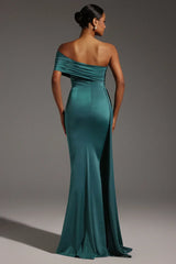 One Shoulder Maxi Dress