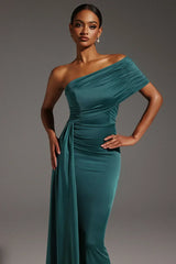 One Shoulder Maxi Dress